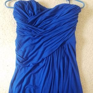 Strapless Express dress